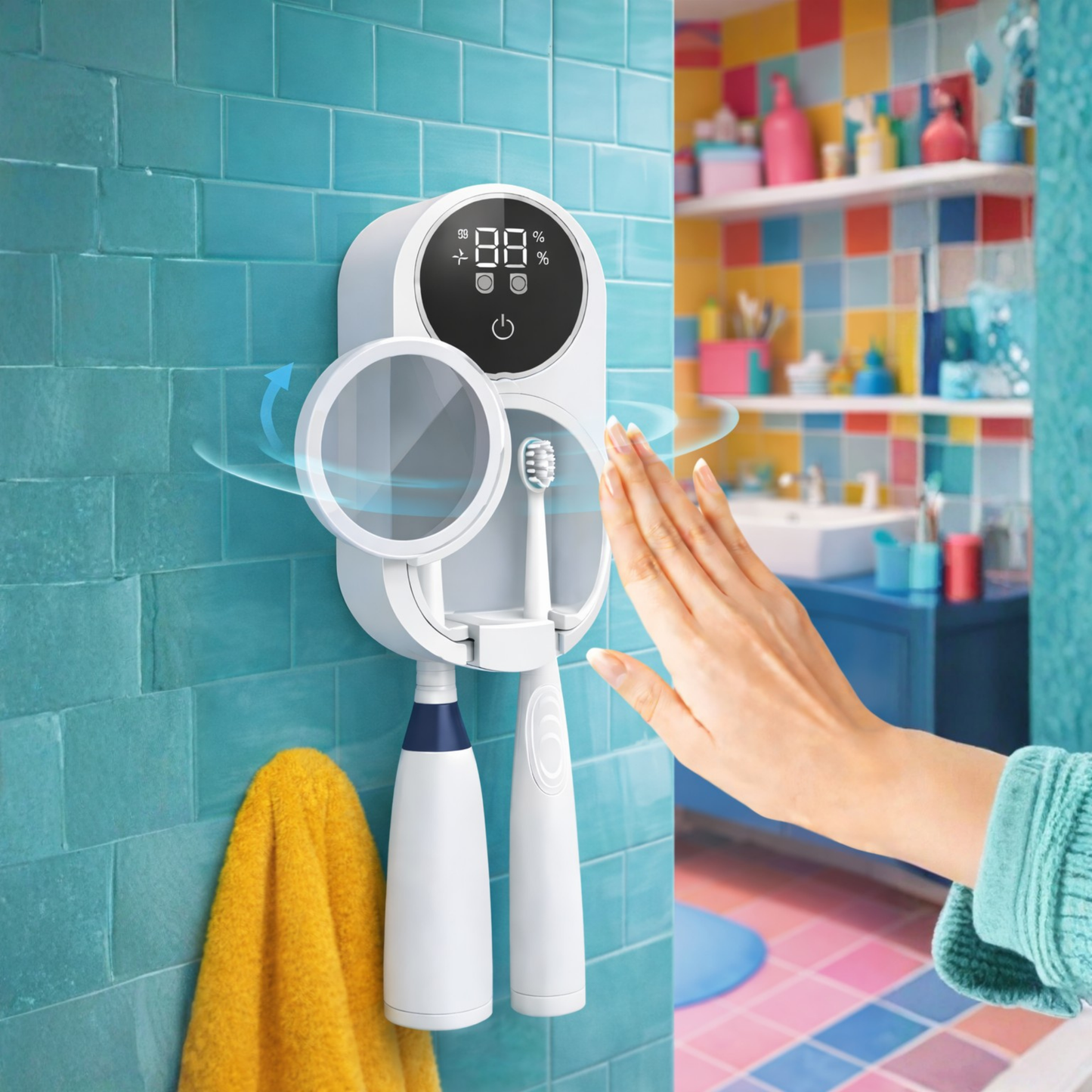 Esterilizador de cepillos de dientes